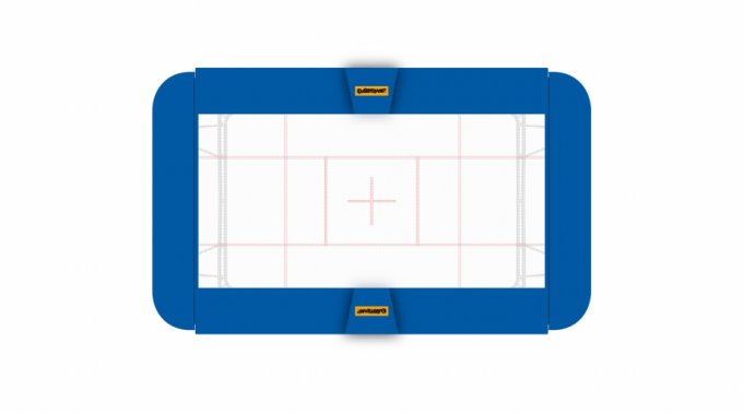 Frame pads set 80 mm SAFETY PLUS